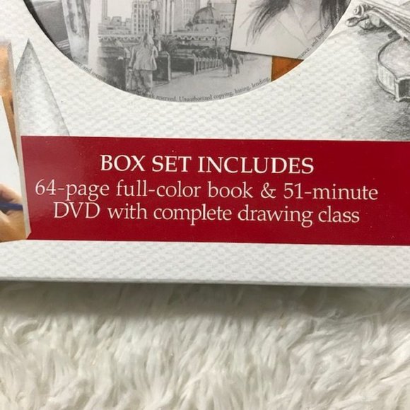 NWOT Simply Drawing Book DVD Class & Graphite Drawing Pencils Set - Picture 6 of 15